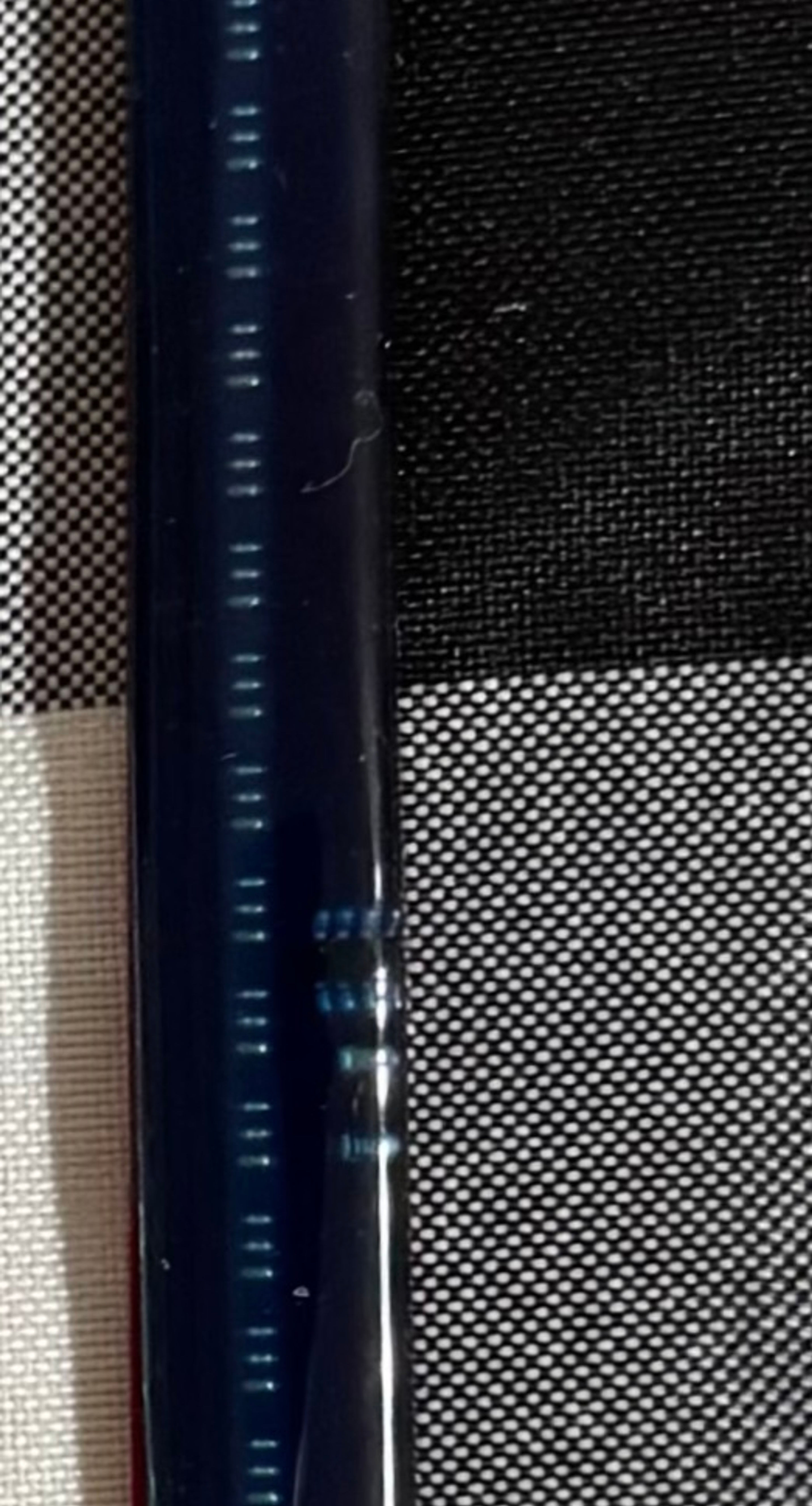 Transparent addressable dotless LEDs