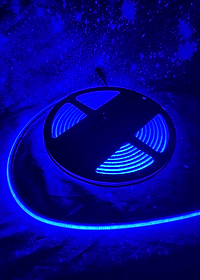 Single color blue LEDs