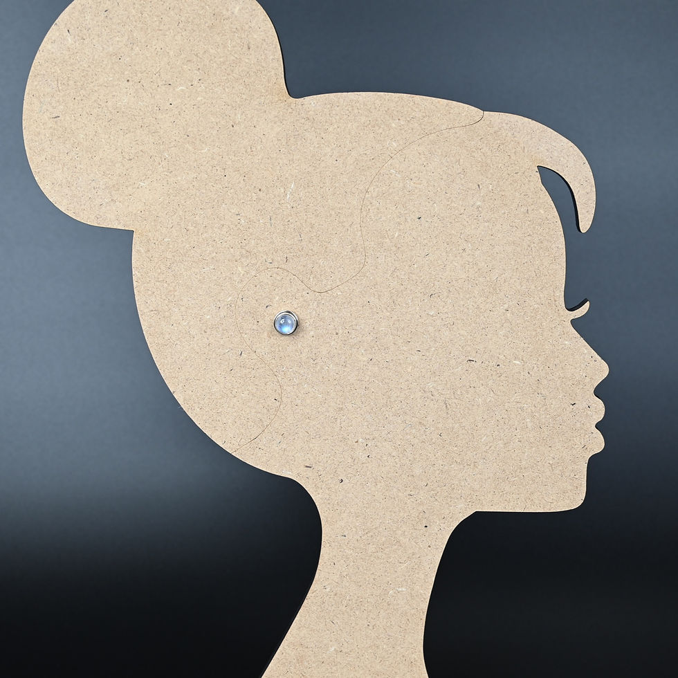 Thumbnail: Nicky Butler Moonstone Stud Earrings