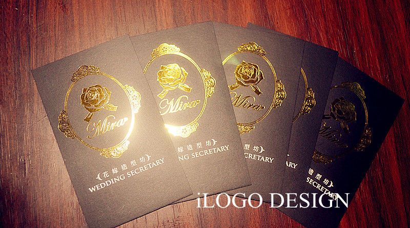 極致霧面燙一般金名片