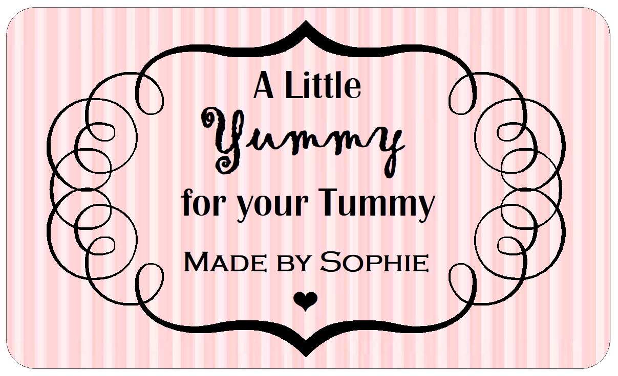 A Little Yummy for your Tummy Labels Made by