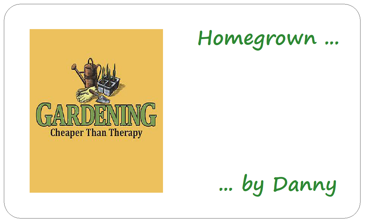 Homegrown by Labels Self Adhesive Gardening Allotment stickers