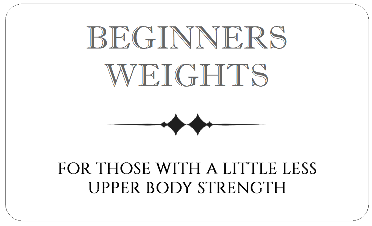 Beginners Weights Stickers Novelty Christmas sticky labels
