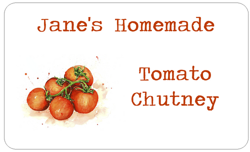 The Little Label Company Personalised Pickles and Chutney Labels