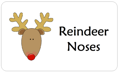 The Little Label Company Christmas Novelty Labels