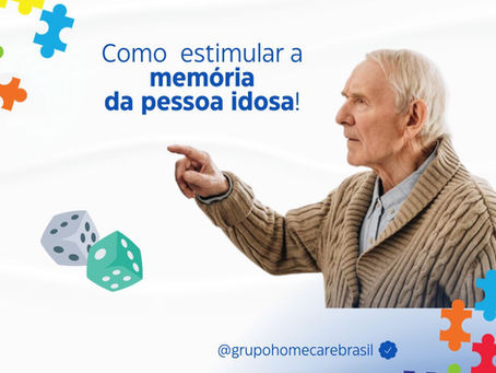 Como estimular a memória da pessoa idosa!