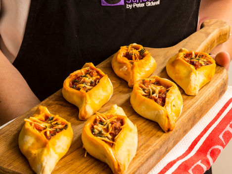 Open Cumberland Sausage Empenada