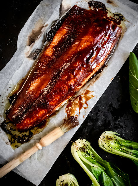 Asian Glazed Salmon 