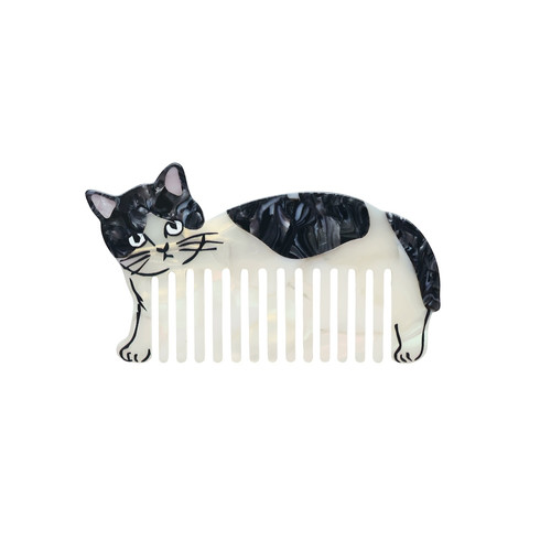 新品　松尾ミユキ　Cat Comb pepper 猫　ねこ　ネコ　キャット　くし Matsuo Miyuki Cat Comb Pepper | yao
