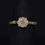 Thumbnail: Milky Salt & Pepper Diamond Ring