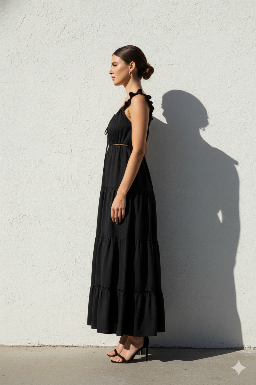 Thumbnail: Emily Cotton Maxi Dress
