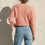 Thumbnail: Lucia Knit Cardi - Peach