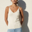 Thumbnail: Lana White Knit Cotton Top