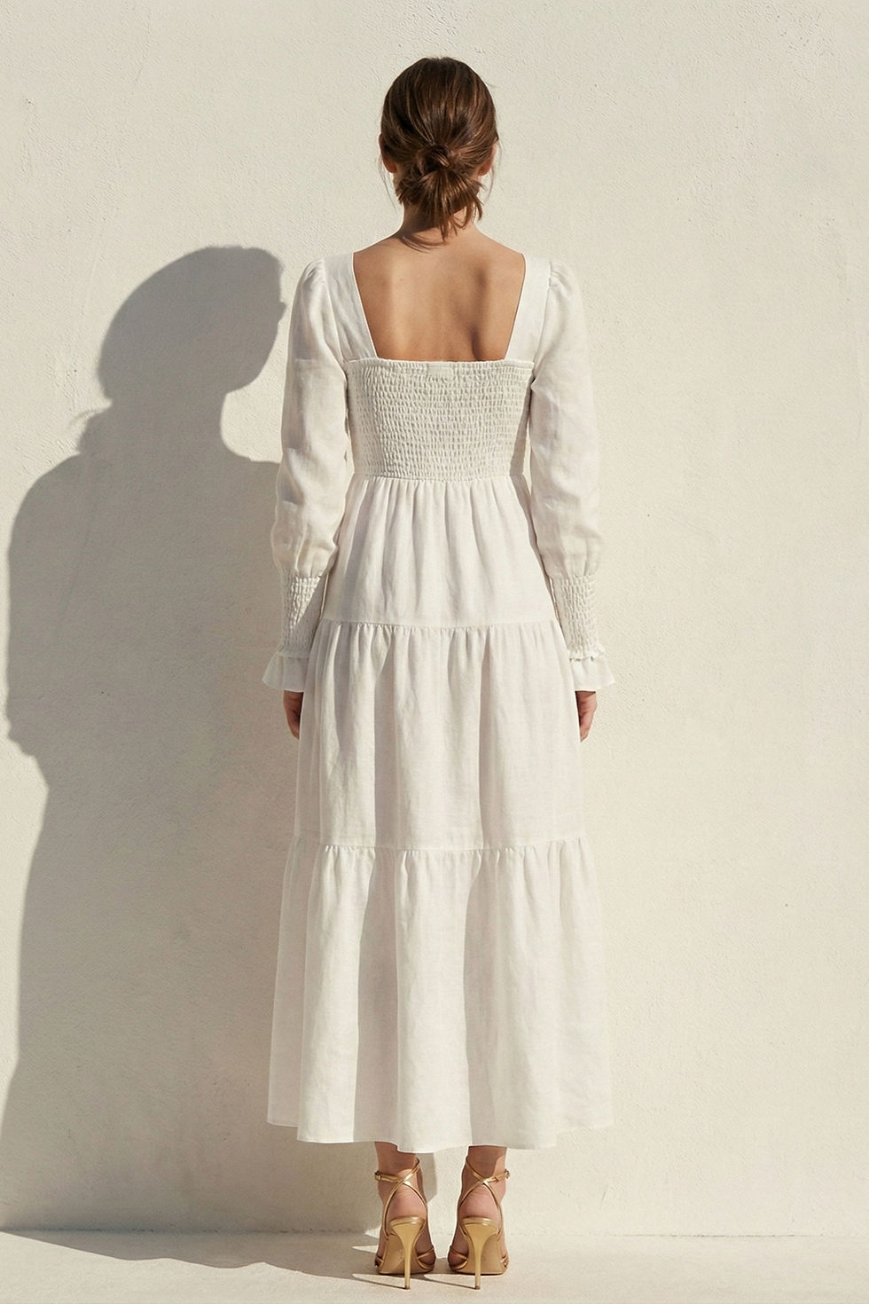 Thumbnail: Bambi Maxi Dress White