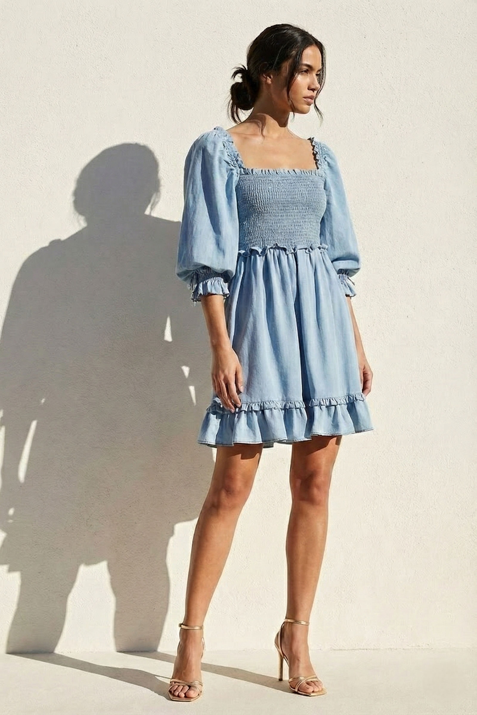 Chloe Shirred Dress