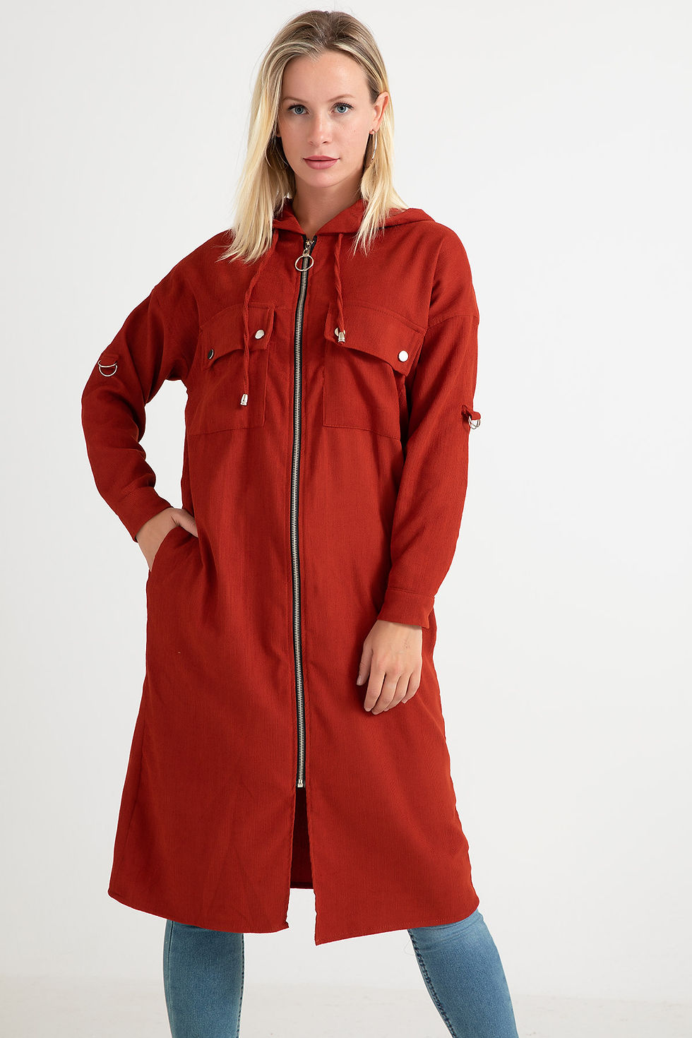 Thumbnail: Velvet Long Trench