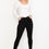 Thumbnail: Narrow Hem Black Jeans Trousers