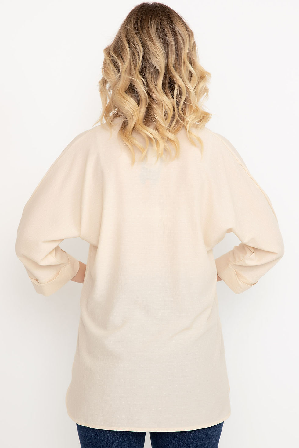 Thumbnail: Patterned Capri Sleeve Shirt I