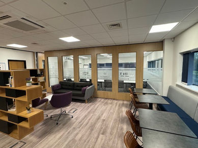 A100 single point oak finish max glazed system