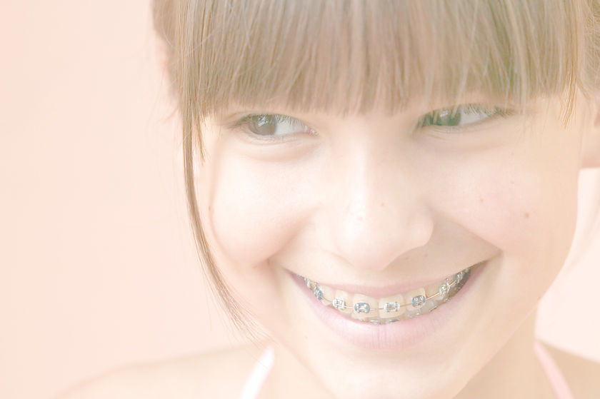Child with braces