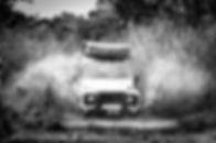 Vehicle driving through water