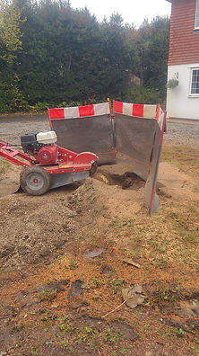 Stump grinding