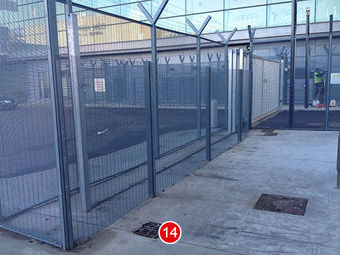 Gates with security extras