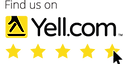 Yell Find Us On Logo