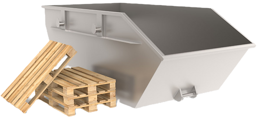 Steel skip