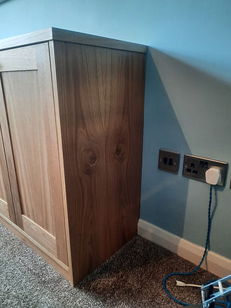 Side of drawers