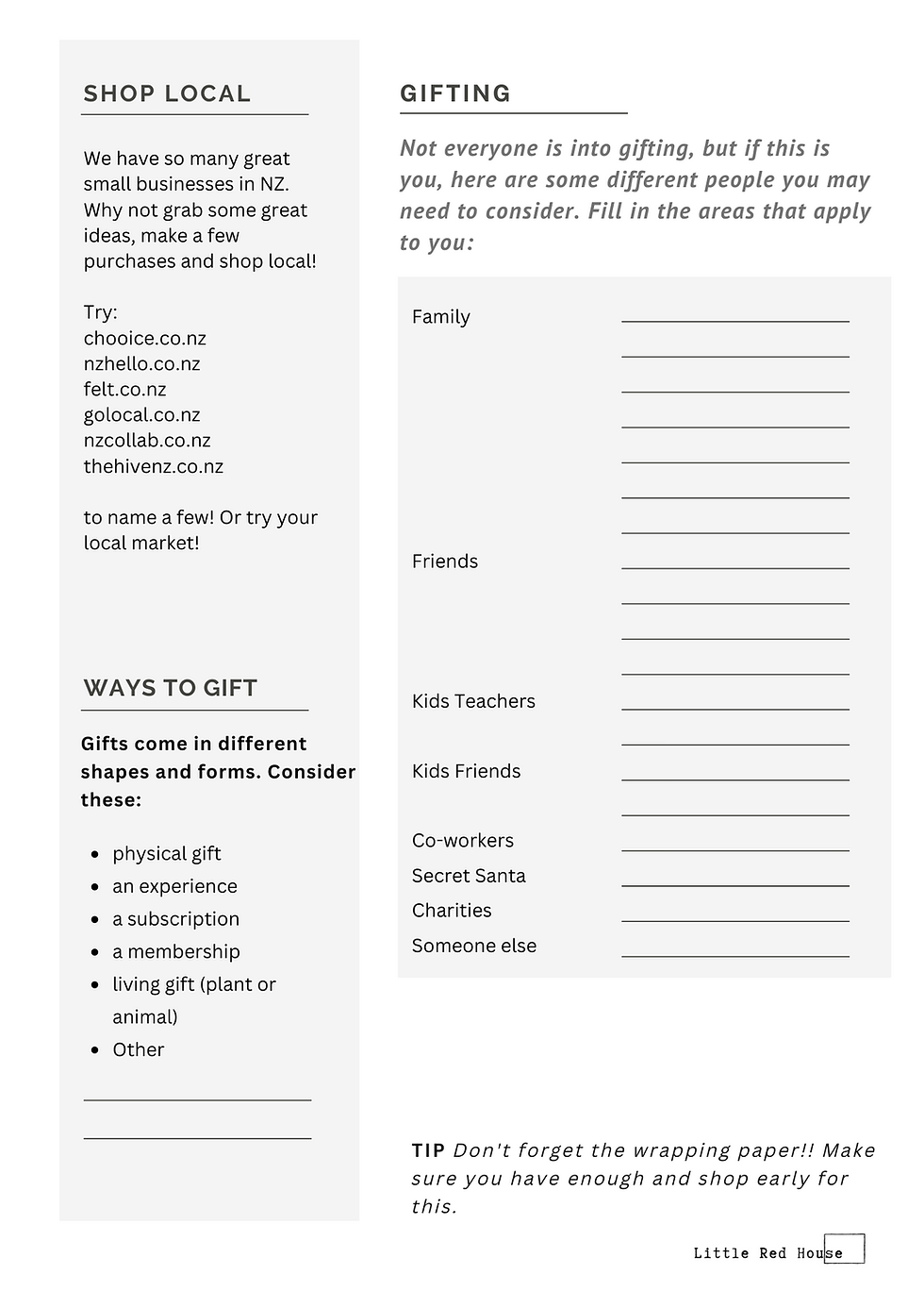 Thumbnail: The NZ Christmas Planner
