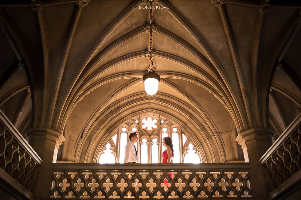 Knox College Toronto Engagement Photo | THE ONE BRIDAL
