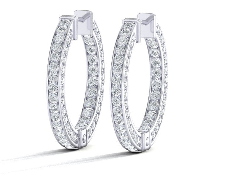 Diamond Huggies (0.78ctw)
