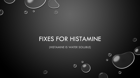 Histamine: The Good, Bad, & How to Fix it.