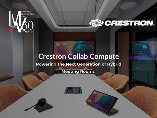 Crestron Collab Compute: Powering the Next Generation of Hybrid Meeting Rooms