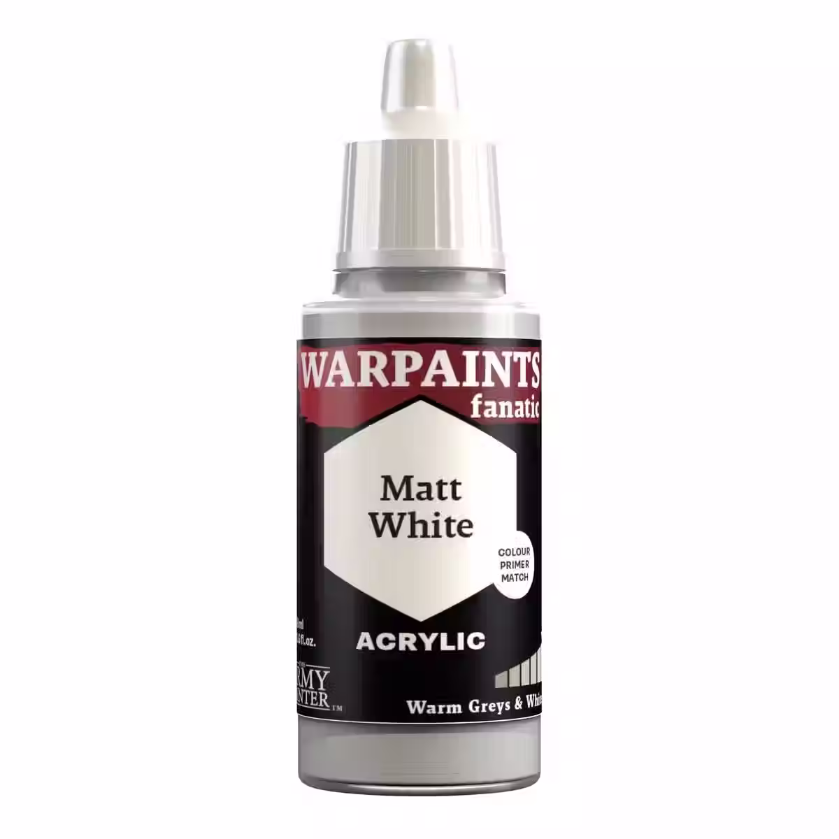 Warpaints Fanatic: Matt White - 18ml
