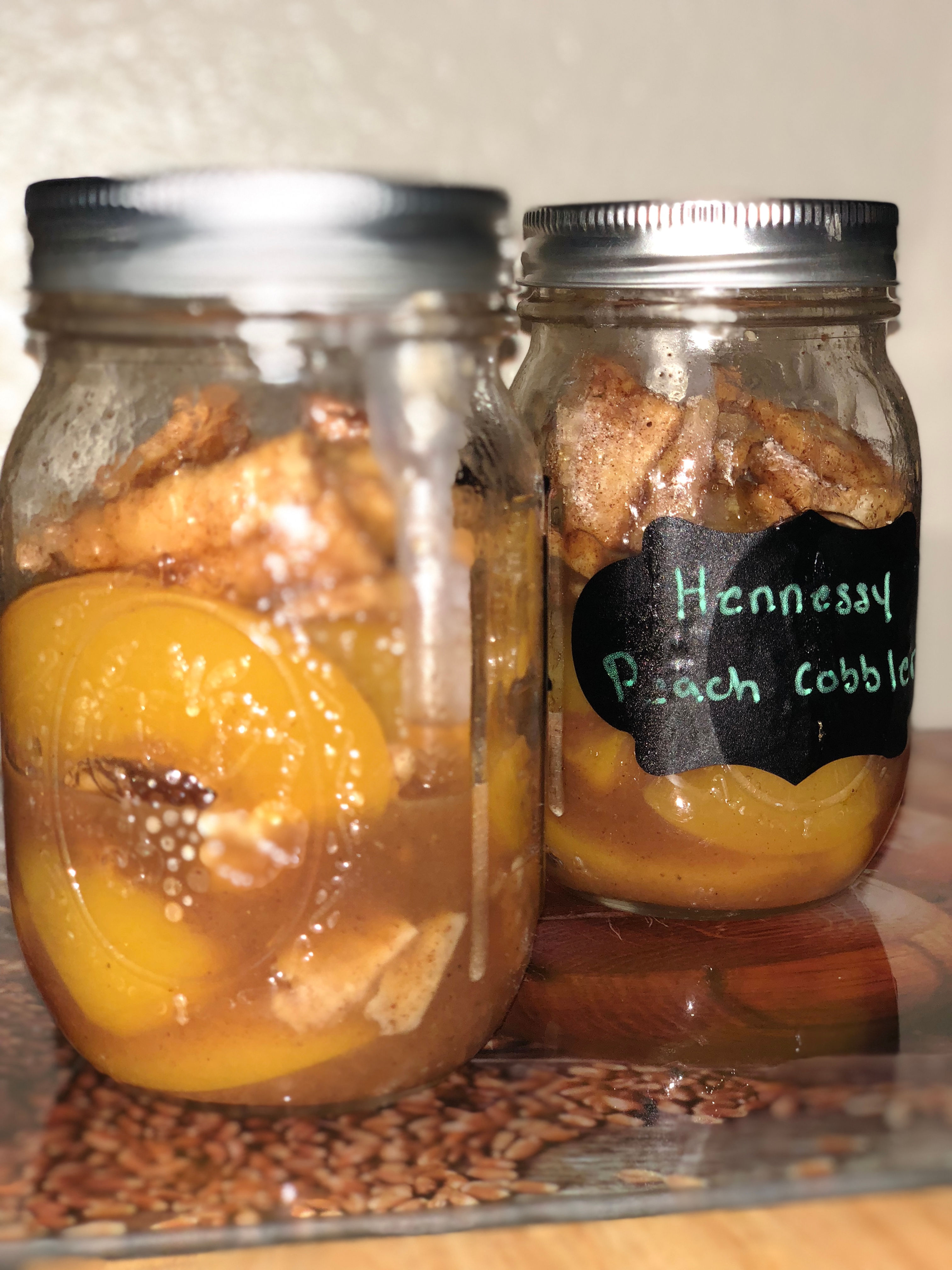 Hennessy Peach Cobbler