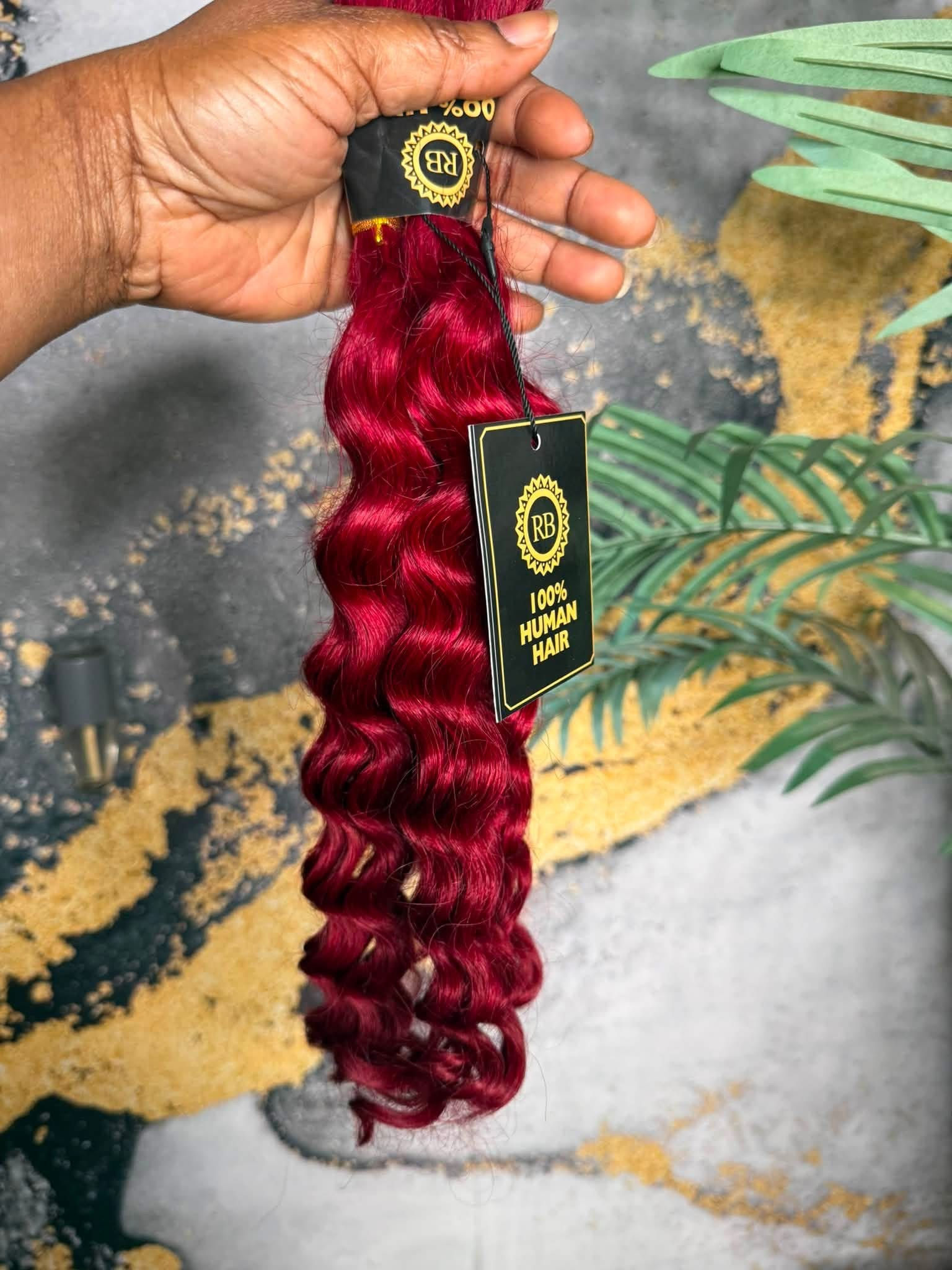 Color 35 boho human hair
