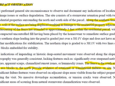 Geo Engineering Soil Report
