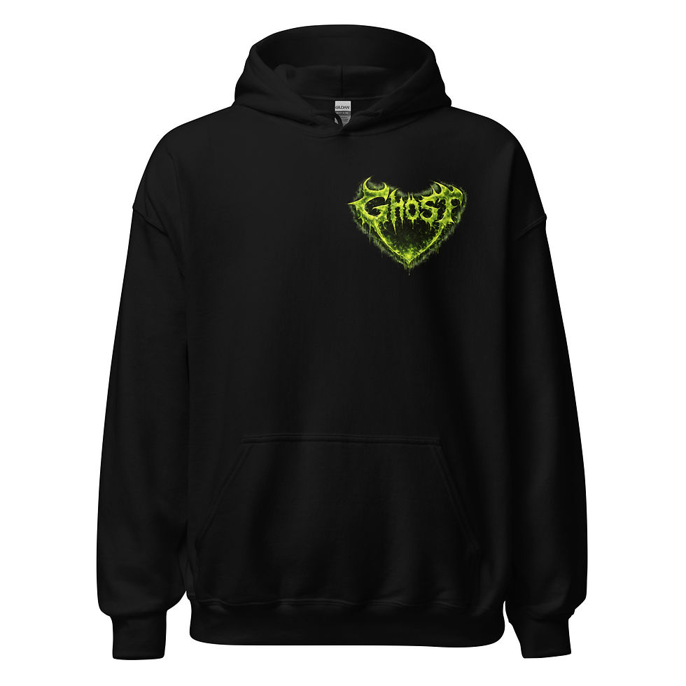 Thumbnail: Qaos Collective - Ghostwear Hoodie