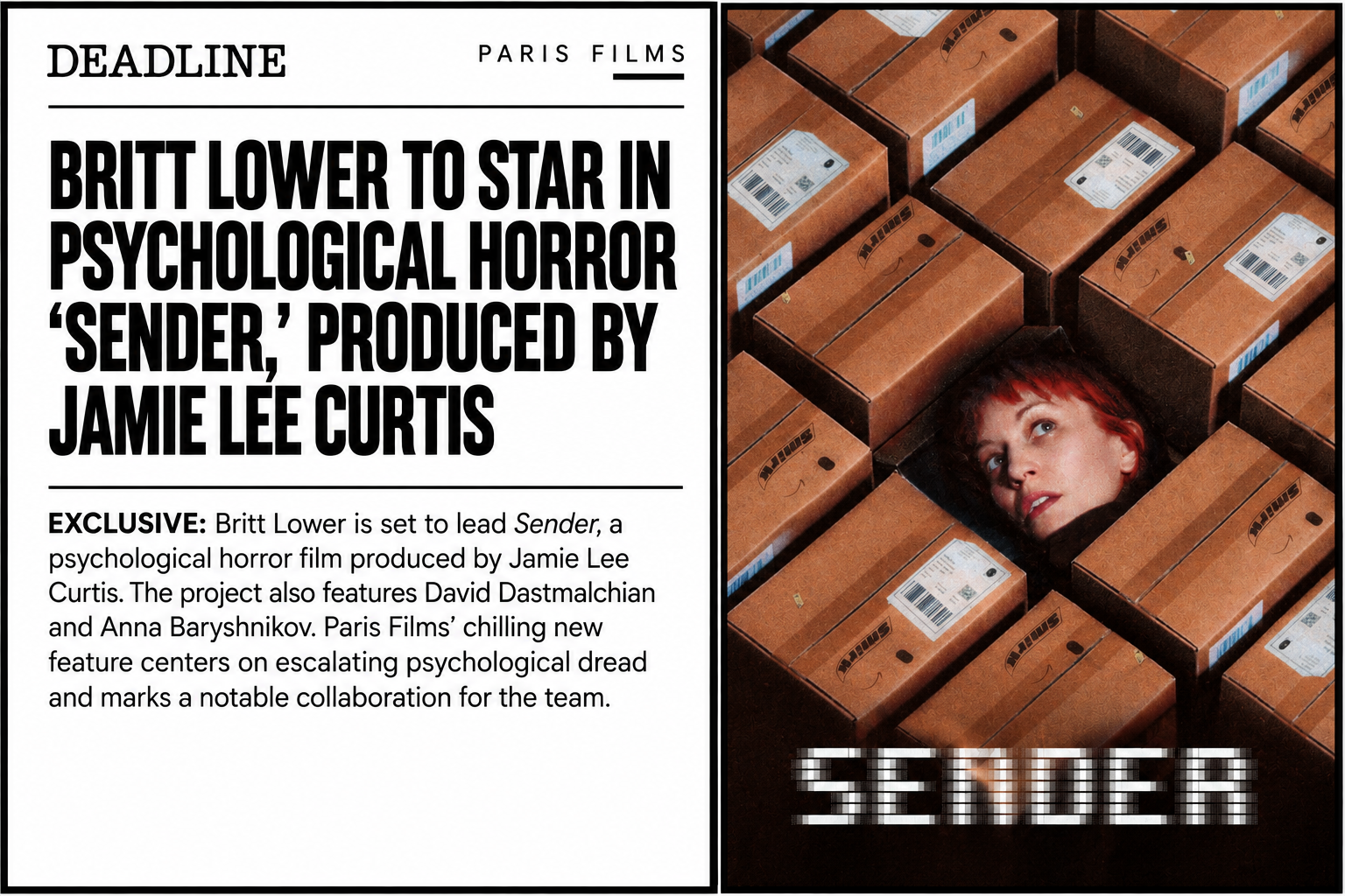 Sender press card