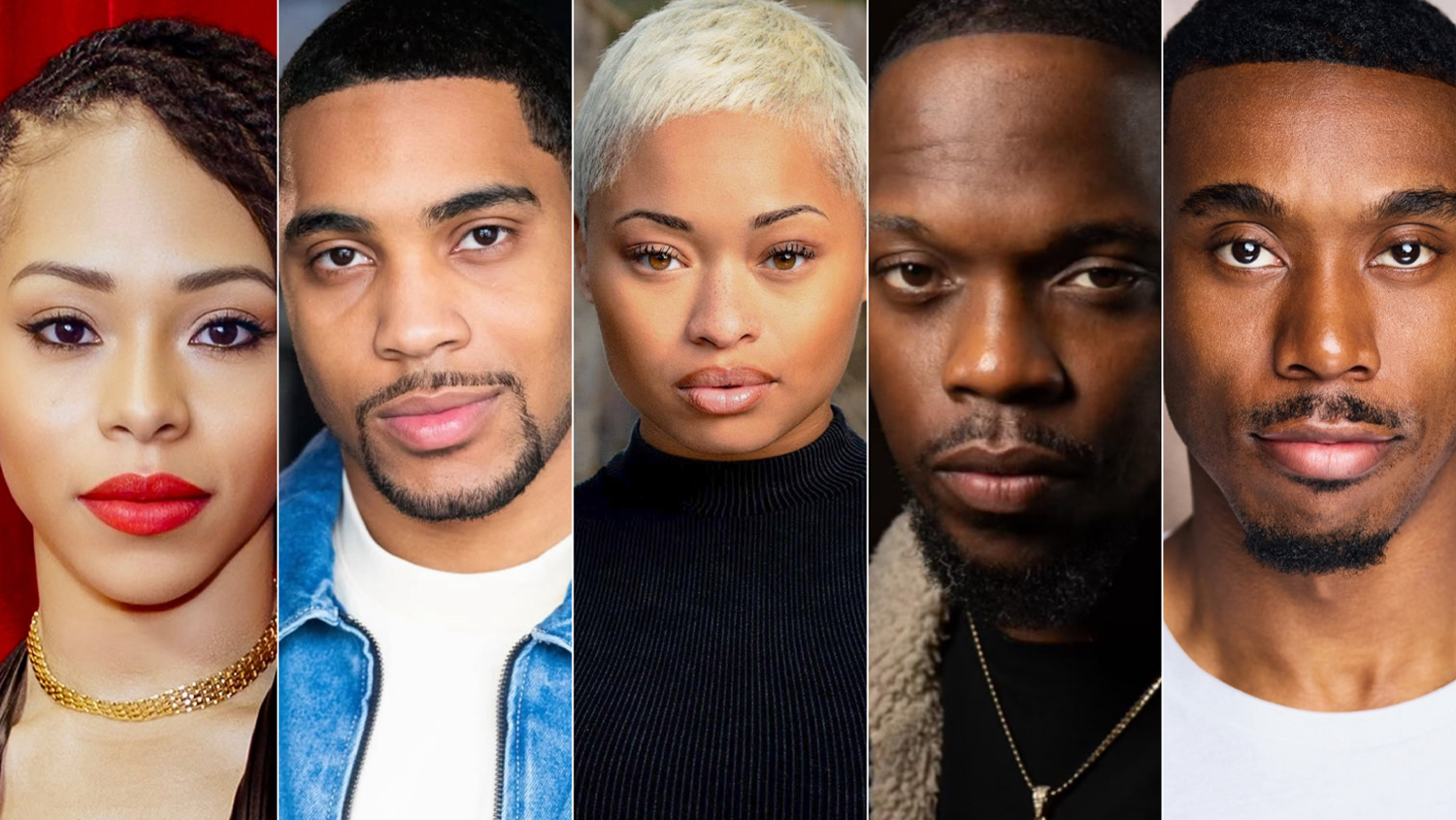 The cast of Jordan's Love on set in Detroit