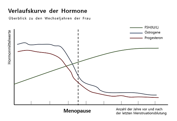 Wechseljahrbeschwerdens_Verlaufskurve TCM