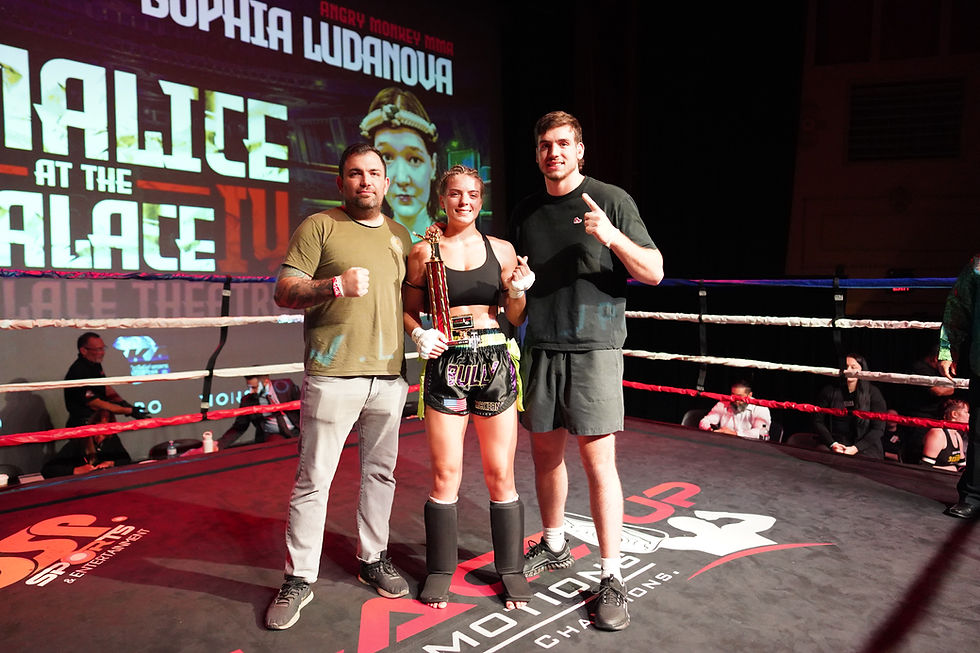 Bria wins MuayThai in New York