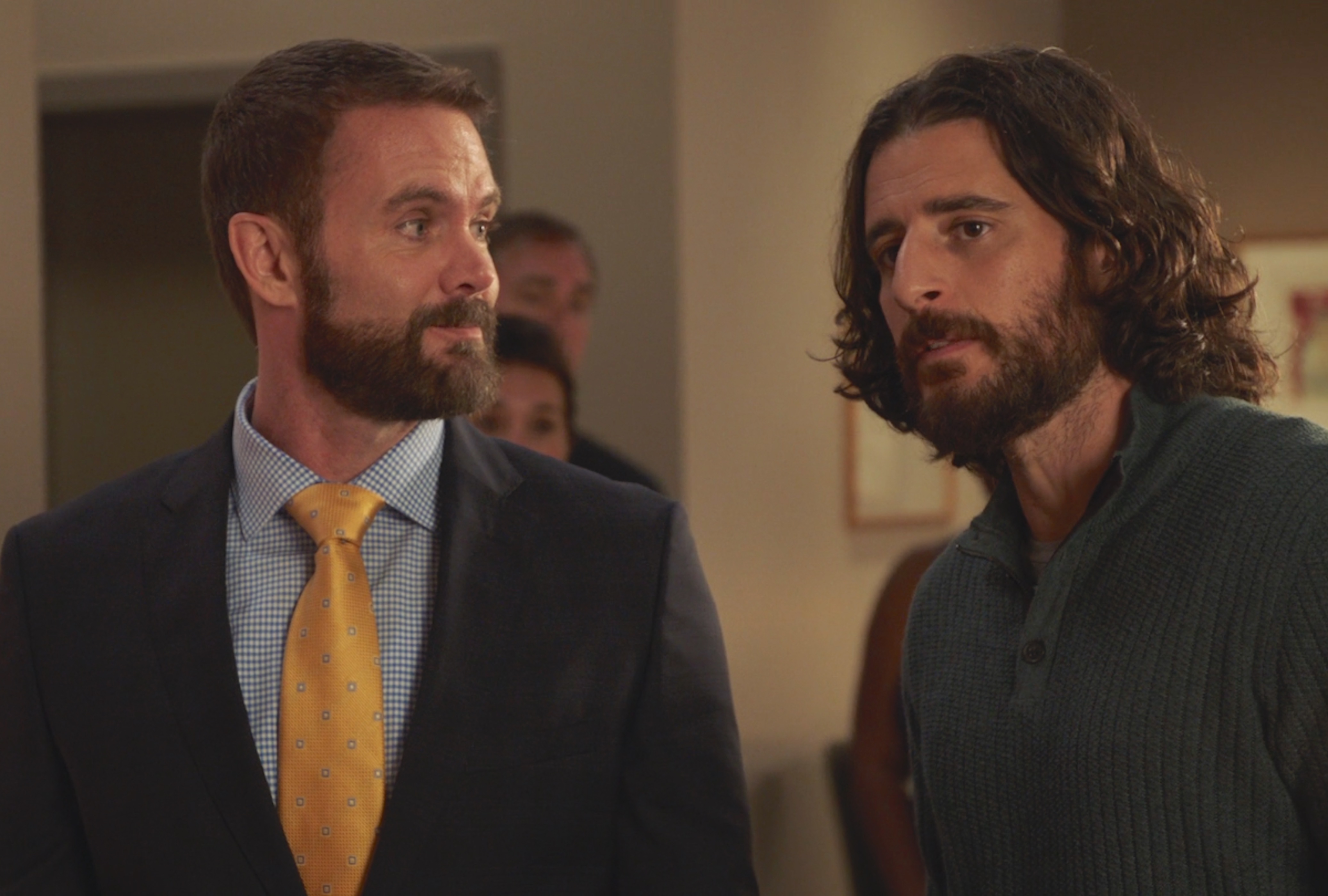Jonathan Roumie and Garret Dillahunt