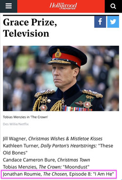 Hollywood Reporter Mention