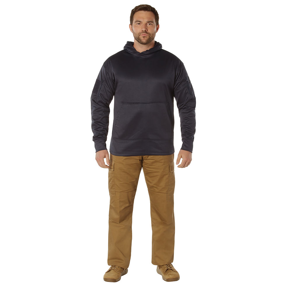 Thumbnail: Rothco Concealed Carry Hoodie Tactical Moisture Wicking Fleece Sweatshirt