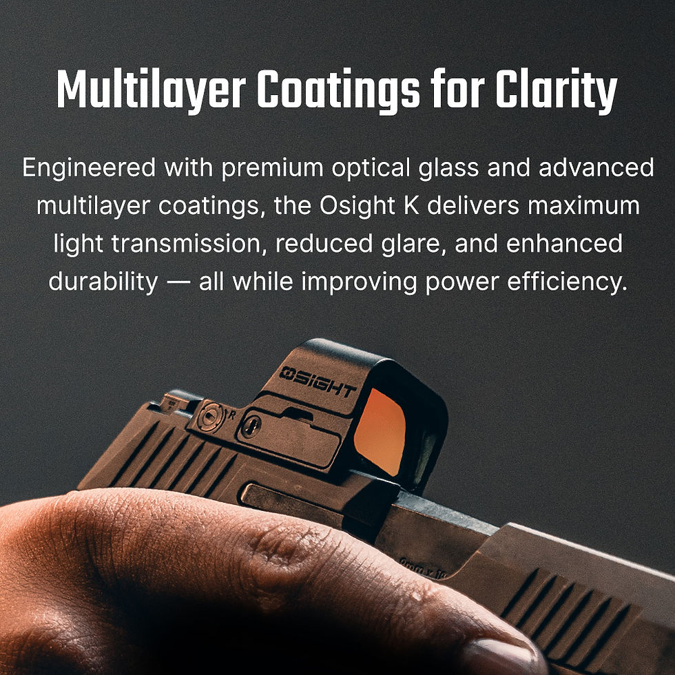 Thumbnail: Osight K 6 MOA Open Reflex Sight