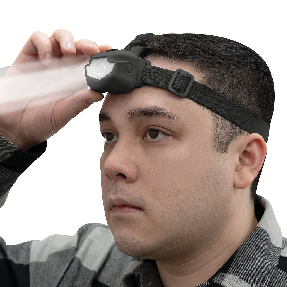 Thumbnail: Rothco LED 5 Bulb Headlamp