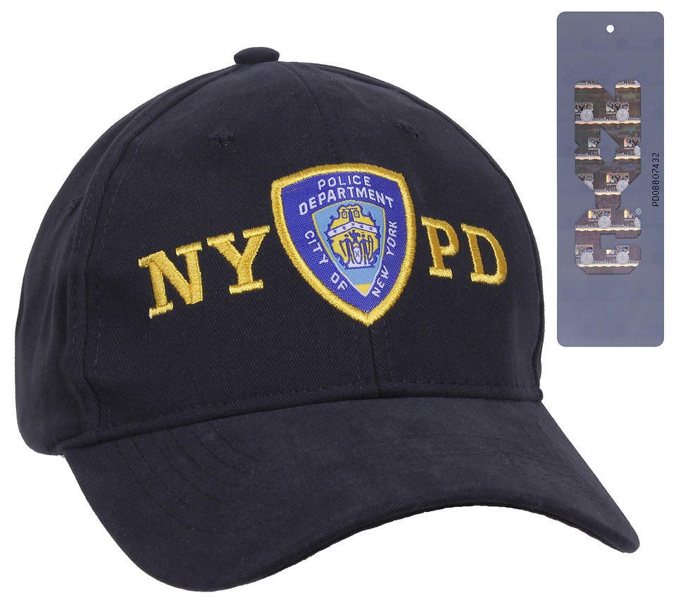 Thumbnail: Officially Licensed NYPD Adjustable Cap With Emblem